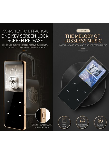 Taşınabilir Bt Yüksek Netlikli Sesli Mp3 Oynatıcı (Yurt Dışından)