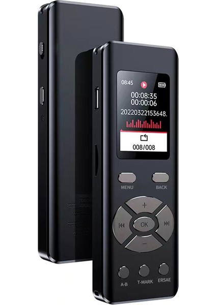 Akıllı Gürültü E Dijital Ses Kaydedici Yüksek Gerçekçilikli 2 K Stereo (Yurt Dışından)