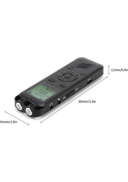 16GB Dijital Ses Kaydedici Hd Kayıt Gürültü Azaltma (Yurt Dışından) fiyatları