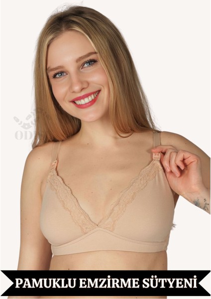 Organik Pamuk Emzirme Sütyeni - Organic Cotton Nursing Bra