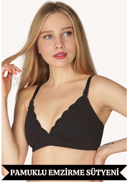 Organik Pamuk Emzirme Sütyeni - Organic Cotton Nursing Bra