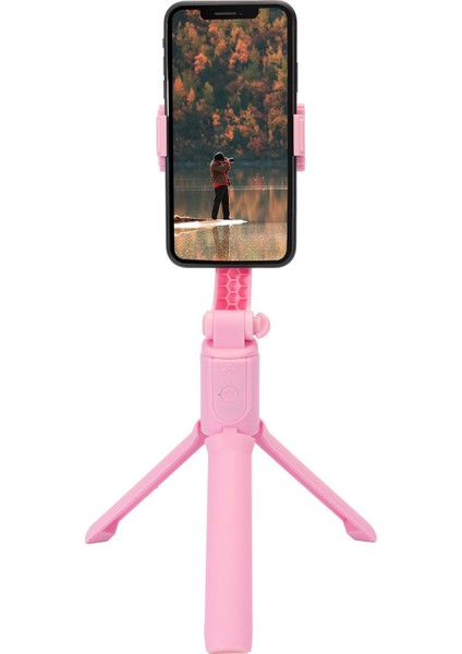 Eylem Kamerası ve Akıllı Telefon Için Elden Tek Eksenli Jimbala Stabilizatörü (Yurt Dışından)