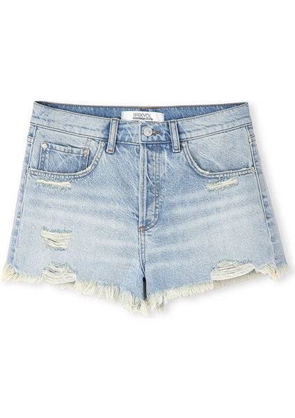Raw Edge Denim Şort IS1250013076CC2