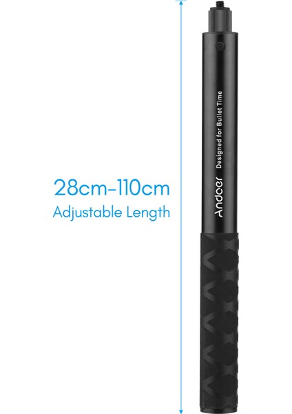 Gizli Si Sopa 28CM - 110CM Uyarlanabilir INSTA360 One X/one/evo Kamerası Için (Yurt Dışından)
