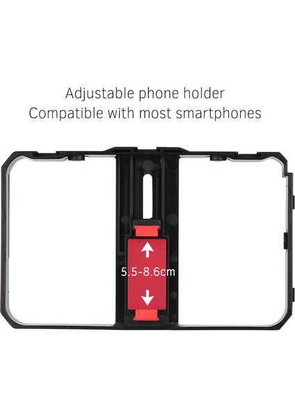 Taşınabilir Cep Telefonu Video Rig El Ile Tutulabilen Telefon Stabilizatörü 3 Soğuk Ayaklı Montaj (Yurt Dışından) fiyatları