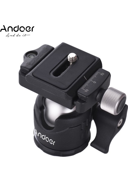 Mini Masaüstü 360 Derece Hızlı Çözünürlüklü Plakalı Top Başlıklı Tripod (Yurt Dışından)