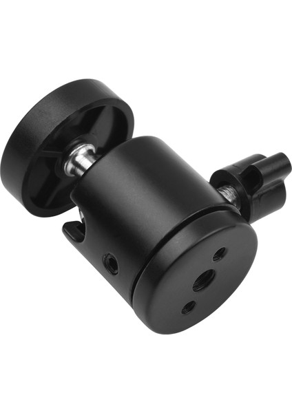 2 Adet Mini Döner Bilyalı Tripod 360 Derece Dönen 1/4 Inç Vida Taki (Yurt Dışından)