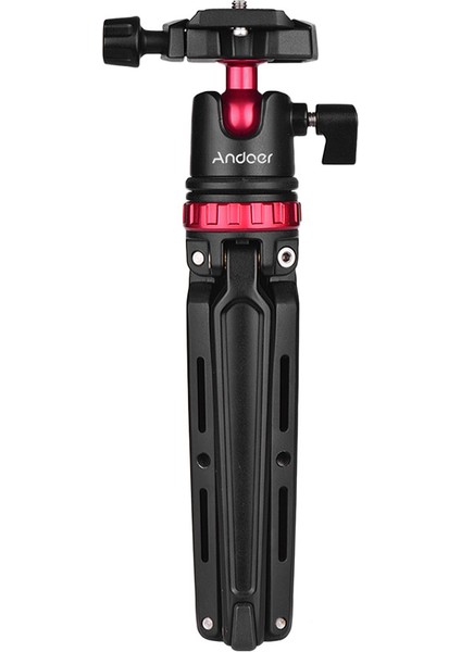 Alüminyum Çelik Minik Masa Üstü Tripod Panoramik Top Başlı Maksimum 5kg Yük Taşıma (Yurt Dışından)