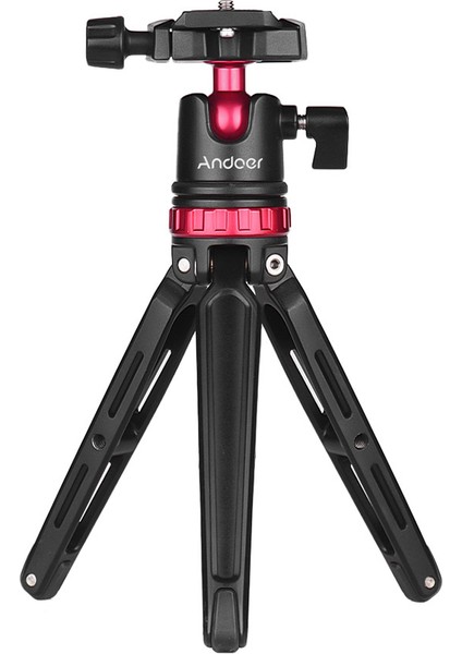 Alüminyum Çelik Minik Masa Üstü Tripod Panoramik Top Başlı Maksimum 5kg Yük Taşıma (Yurt Dışından)
