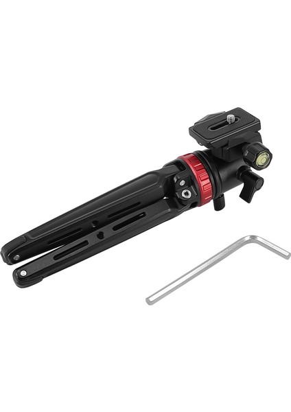 Alüminyum Çelik Minik Masa Üstü Tripod Panoramik Top Başlı Maksimum 5kg Yük Taşıma (Yurt Dışından)