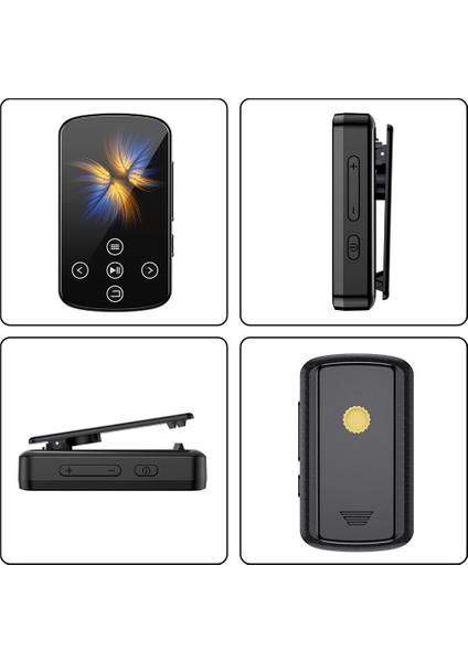 Mp3-08 Mp3 Oynatıcı Bt 5.4 1.5 Yüksek Netlikli Dokunmatik Ekran (Yurt Dışından)