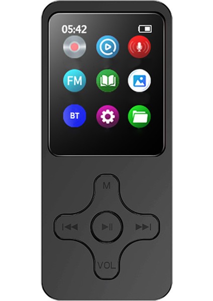 Mp3 Mp4 Oynatıcı Bt4.0 Taşınabilir Hifi Sesli (Yurt Dışından)