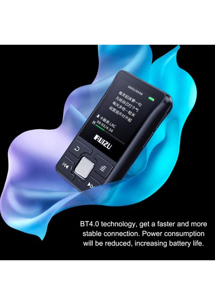 Ruızu X55 Bt Mp3 Taşınabilir Müzik Oynatıcı 1.5 Inç Ekranlı 8g Dahili Hafıza (Yurt Dışından) fırsatları