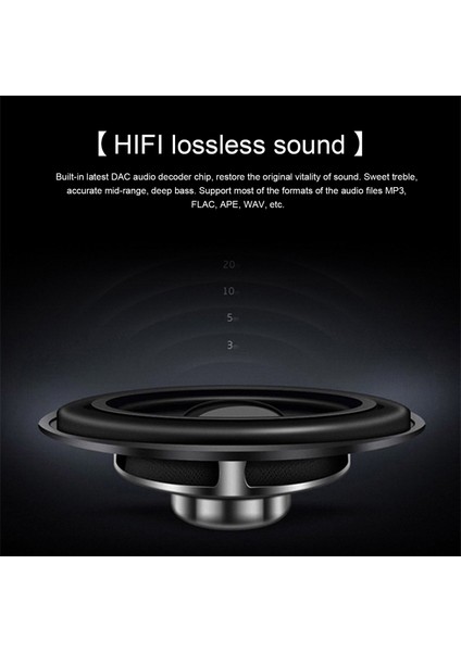 Ruızu D29 Bt Mp3 Taşınabilir Müzik Çalar Kayıpsız Ses 8g Hafıza (Yurt Dışından) fiyatları