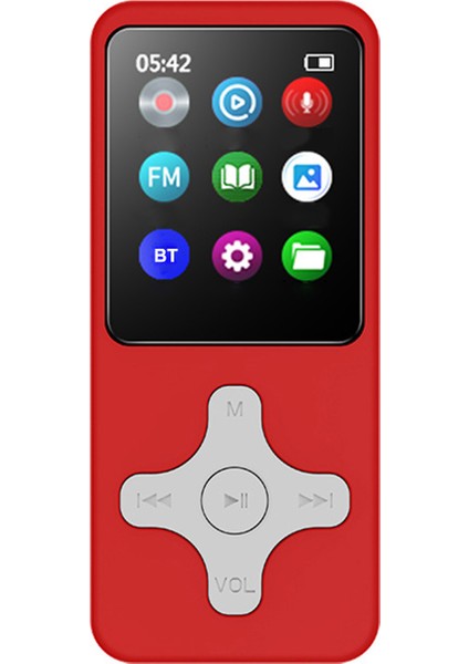 Mp3 Mp4 Oynatıcı Bt4.0 Dijital Ekran Hifi Ses (Yurt Dışından)