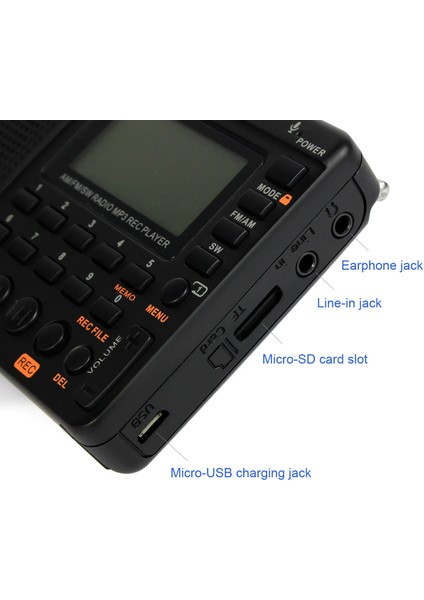 Retekess V-115 Radyo Tam Bant Kaydedici Mp3 Oynatıcı (Yurt Dışından) indirimleri