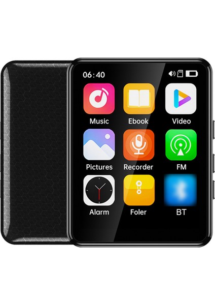 Mp3 Mp4 Oynatıcı 2.4 Inç Dokunmatik Ekranlı E-Kitap Okuma Video Oynatma (Yurt Dışından)
