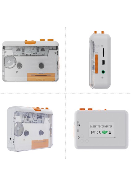 Taşınabilir Kaset Oynatıcı USB Kasetten Mp3'e Dönüştürücü Stereo Ses (Yurt Dışından) fiyatları