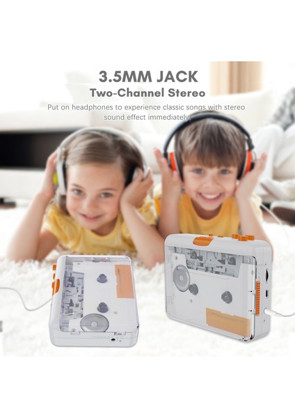 Taşınabilir Kaset Oynatıcı USB Kasetten Mp3'e Dönüştürücü Stereo Ses (Yurt Dışından) indirimleri