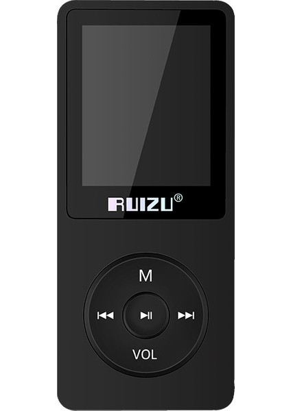 Ruızu X02 Spor Mp3 Oynatıcı Kayıpsız Siyah 8gb (Yurt Dışından)