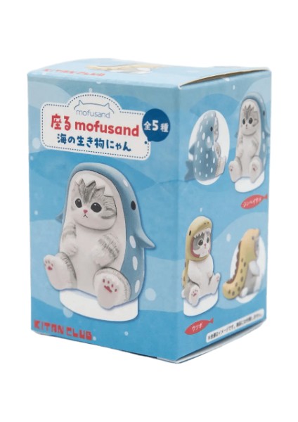 Mofusand Deniz Organizması Kıyleri Giyen Kediler Kör Kutu Sevimli Aksiyon Figürleri Ahtapot Penguen Su Samuru Masa Süsleri Çocuk Hediyeleri Renk: Rastgele Bir (Yurt Dışından)
