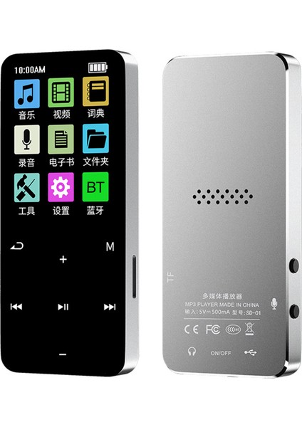 Mp3 Oynatıcı Bt 5.2 Çok Fonksiyonlu (Yurt Dışından)