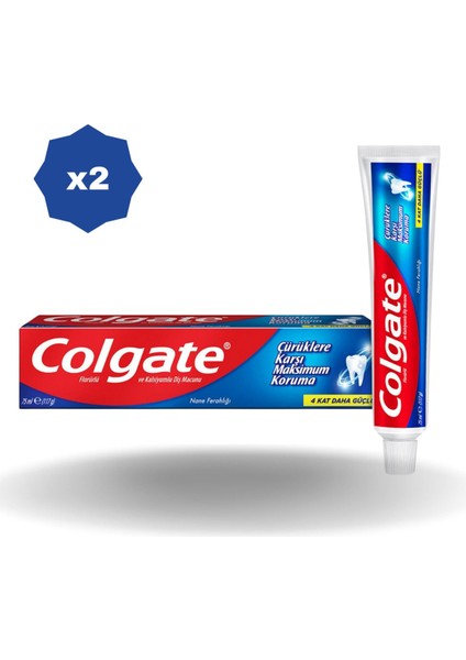 Diş Macunu 75 ml - (2 Adet)