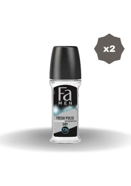 Fresh Pulse Roll-On 50 ml -2 Adet