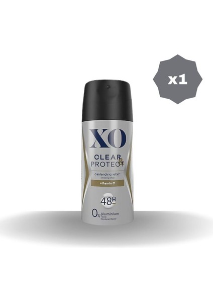 Deo Clear&protect Men 150 ml - 1 Adet