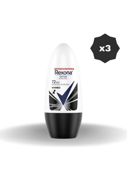Roll-On Invisible B&w 50 ml -3 Adet