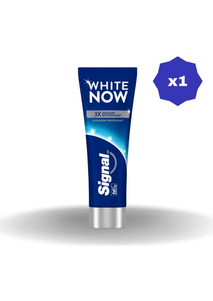 Diş Macunu White Now Stronger 75 ml - (1 Adet)