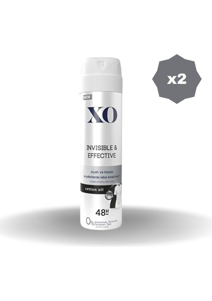 Deo Insıvble &effectıv Women 150 ml - 2 Adet