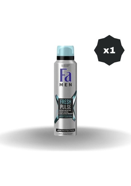 Deo Men Fresh Pulse 150 ml - 1 Adet