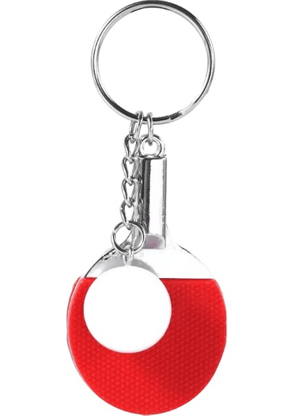 7 Renk Tenis Topu Kolye Badminton Masa Tenisi Anahtarlık Ping Pong Anahtarlık Masa Tenisi Raket Spor Anahtarlık Dıy (Yurt Dışından)