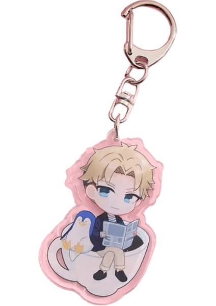 Spy×famıly Akrilik Anahtarlık Karikatür Karakter Süs Anahtar Çanta Kolye Giyim Aksesuarları Renk: 5 / Boyut: 5 cm (Yurt Dışından)