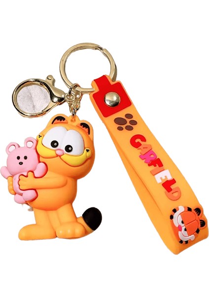 Karikatür Anime Garfield Anahtarlık Güzel Sırt Çantası Kolye Yaratıcı Kolokasyon Erkek Kızlar Için Tatil Hediyelerirenk:2 (Yurt Dışından)