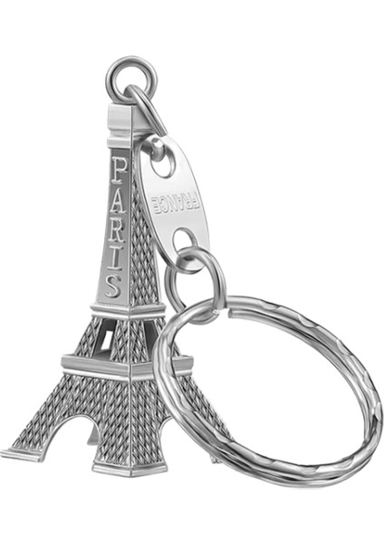 10 Adet Paris Eyfel Kulesi Şekli Anahtarlık Yenilik Gadget Biblo Hatıra Noel Hediyesi Anahtarlık Renk:simli (Yurt Dışından)