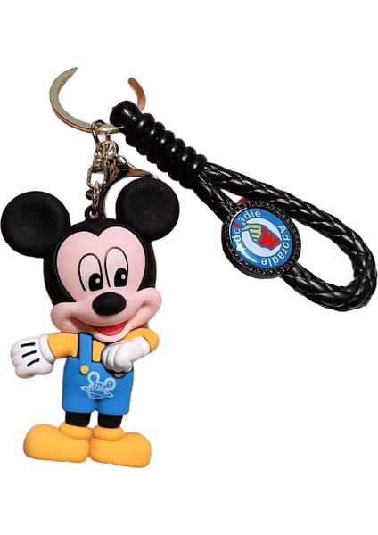 Anime Karikatür Kawaii Disney Mickey Mouse Minnie Figür Anahtarlıklar Donald Duck Piglet Anahtarlık Modeli Çocuk Oyuncakları Çocuk Hediye Renk:5 (Yurt Dışından)
