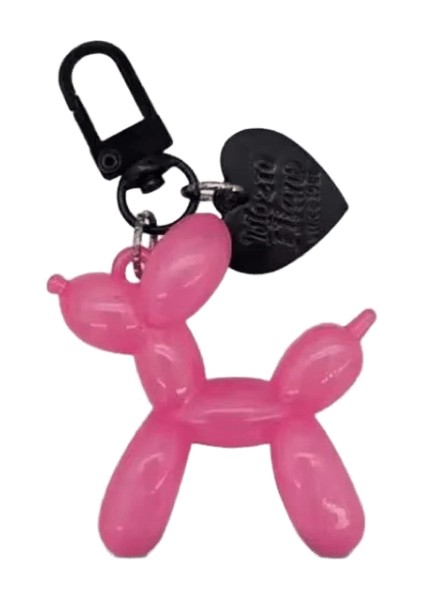 Moda Anahtarlık Punk Y2K Balon Köpek Anahtarlıklar Kadınlar Için Çanta Kolye Takı Biblo Kız Araba Anahtarlık Anahtarlık Aksesuarlarırenk:2 (Yurt Dışından)