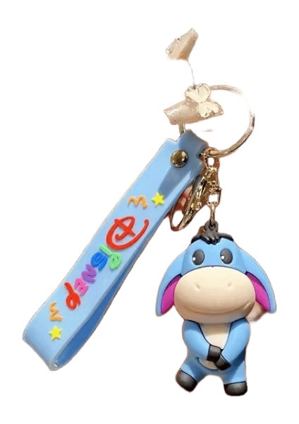 Karikatür Disney Sevimli Pooh Ayı Piglet Eeyore Anahtarlık Araba Bebek Çanta Çocuklar Için Güzel Anahtarlık Hediye Arkadaşlar Aksesuarlar Anahtar TUTUCURENK:QKC0310 (Yurt Dışından)