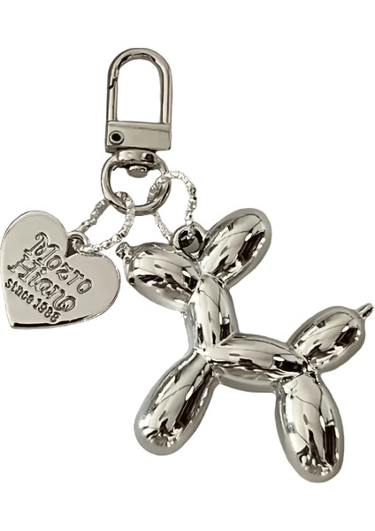 Moda Anahtarlık Punk Y2K Balon Köpek Anahtarlıklar Kadınlar Için Çanta Kolye Takı Biblo Kız Araba Anahtarlık Anahtarlık Aksesuarları Renk:4 (Yurt Dışından)