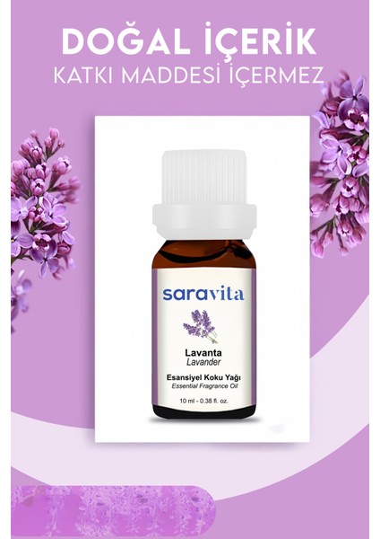 Lavanta Esansiyel Koku Yağı- Nemlendirici, Aromaterapi ve Ortam Kokulandırma fiyatları