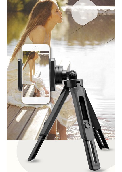 Sie ve Video Çekimi Için Ayarlamalı Mini Telefon Tripod Ünitesi (Yurt Dışından)