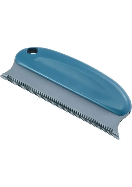 Saç Temizleme Fırçası Pet Yumuşak Kauçuk Diş Tarağı Yapışkan Saç Dispenser Yumuşak Silikon Ürün Epilasyon Fırçası Pet Ürünleri Kol: Mavi (Yurt Dışından)