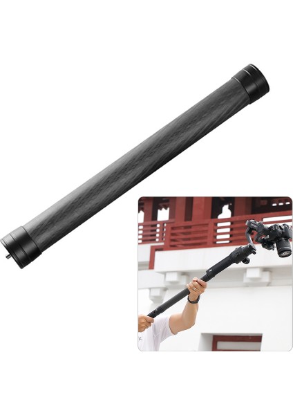 Profesyonel Karbon Fiber Stabilizatör Uzatma Direği 35 cm Uzunlukta Djı Ronin - S, Zhiyun Crane 2/3, Feiyu AK4000/AK2000, Moza Air 2 Için (Yurt Dışından)