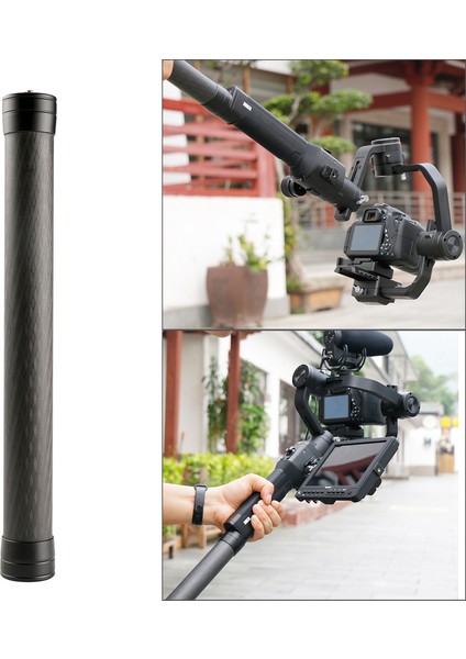 Profesyonel Karbon Fiber Stabilizatör Uzatma Direği 35 cm Uzunlukta Djı Ronin - S, Zhiyun Crane 2/3, Feiyu AK4000/AK2000, Moza Air 2 Için (Yurt Dışından)