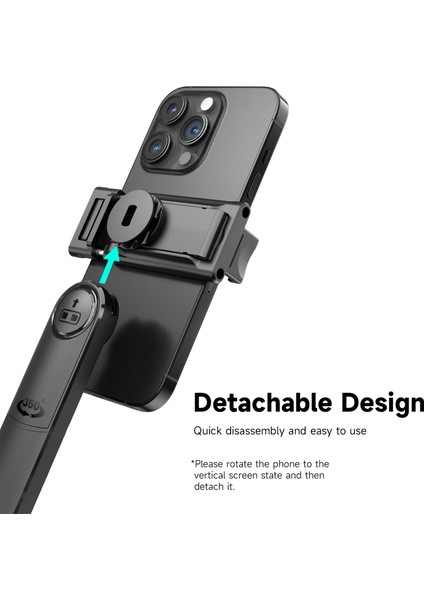 Aı Yüz Izleme 360° Dönebilen 4 Bacaklı Uzayabilir Cep Telefonu Si Stick Tripod (Yurt Dışından) indirimleri