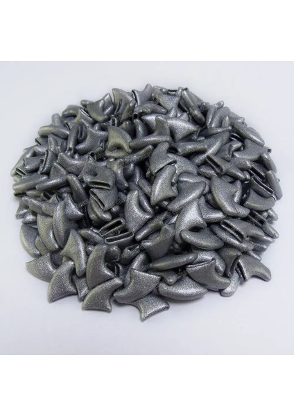 20PCS Anti-Scratch Silikon Yumuşak Kedi Tırnak Kapakları / Kedi Pençe Pençesi / Pet Tırnak Koruyucusu / Kedi Tırnak Kapağı Tutkal ve Uygun Rengi: Gümüş / Boyut: Xs (Yurt Dışından)