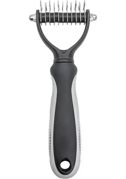 Evcil Kedi Tüy Alma Tarak Fırça Köpek Bakım Tüy Araçları Yavru Makas Evcil Tüy Kesme Yelekten Arındırma Tarakları Renk:Gri Küçük (Yurt Dışından)