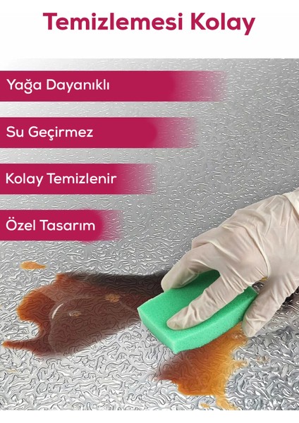 3MTX60CM Kabartma Desenli Kendinden Yapışkanlı Folyo- Mutfak, Banyo, Tezgah, Duvar Kâğıdı modelleri